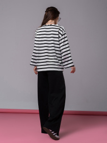 Повсякденний костюм ISSA Plus модель 14587_черный Повсякденний костюм ISSA Plus модель 14587_черный Фото