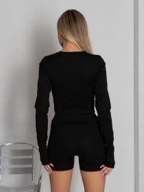 Повседневный костюм ISSA Plus модель 14611_черный Фото