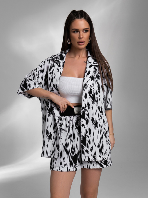 Костюм ISSA Plus модель 14581_белый Фото