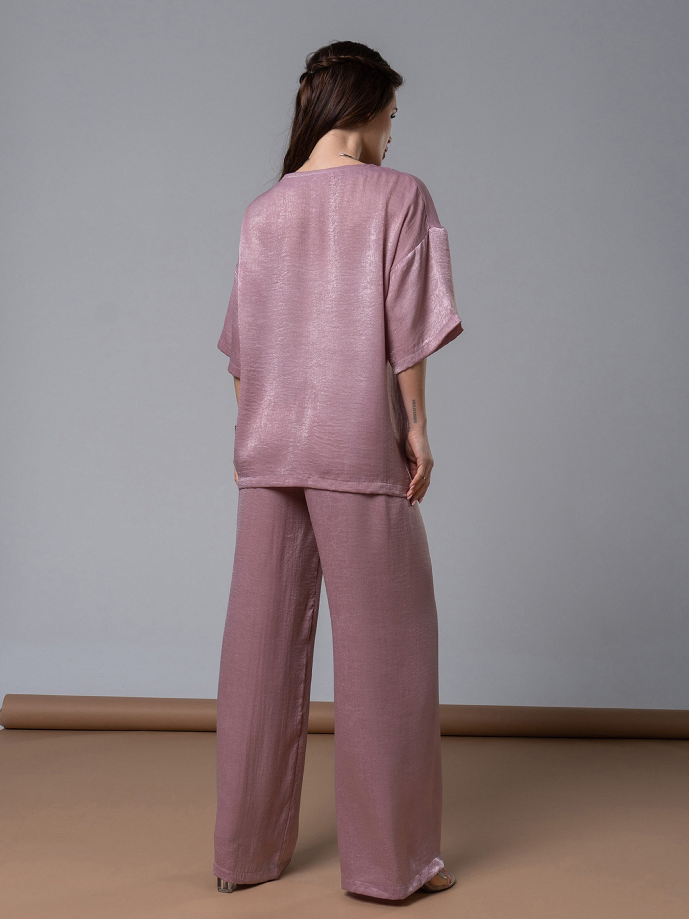 Костюм ISSA Plus модель 14601_розовый Фото