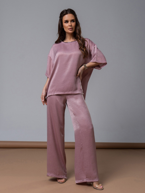 Повсякденний костюм ISSA Plus модель 14601_розовый Фото