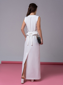 Повсякденний костюм ISSA Plus модель 14609_молочный Фото