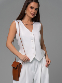 Костюм ISSA Plus модель 14618_белый Фото