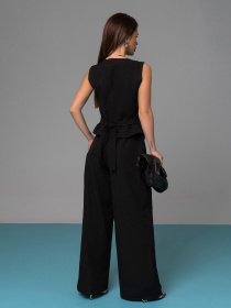 Костюм ISSA Plus модель 14618_черный Фото