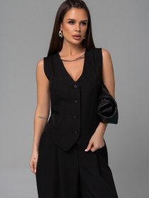 Костюм ISSA Plus модель 14618_черный Фото