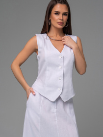 Костюм ISSA Plus модель 14627_белый Фото