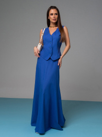 Костюм ISSA Plus модель 14627_голубой Фото