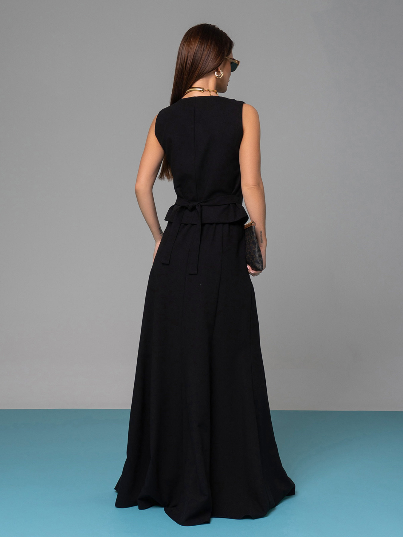 Костюм ISSA Plus модель 14627_черный Фото