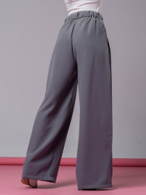 Брюки палаццо ISSA Plus модель 14442_серый Фото