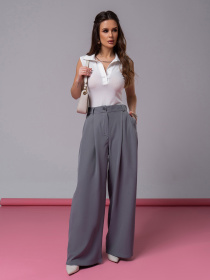 Палаццо ISSA Plus модель 14442_серый Фото