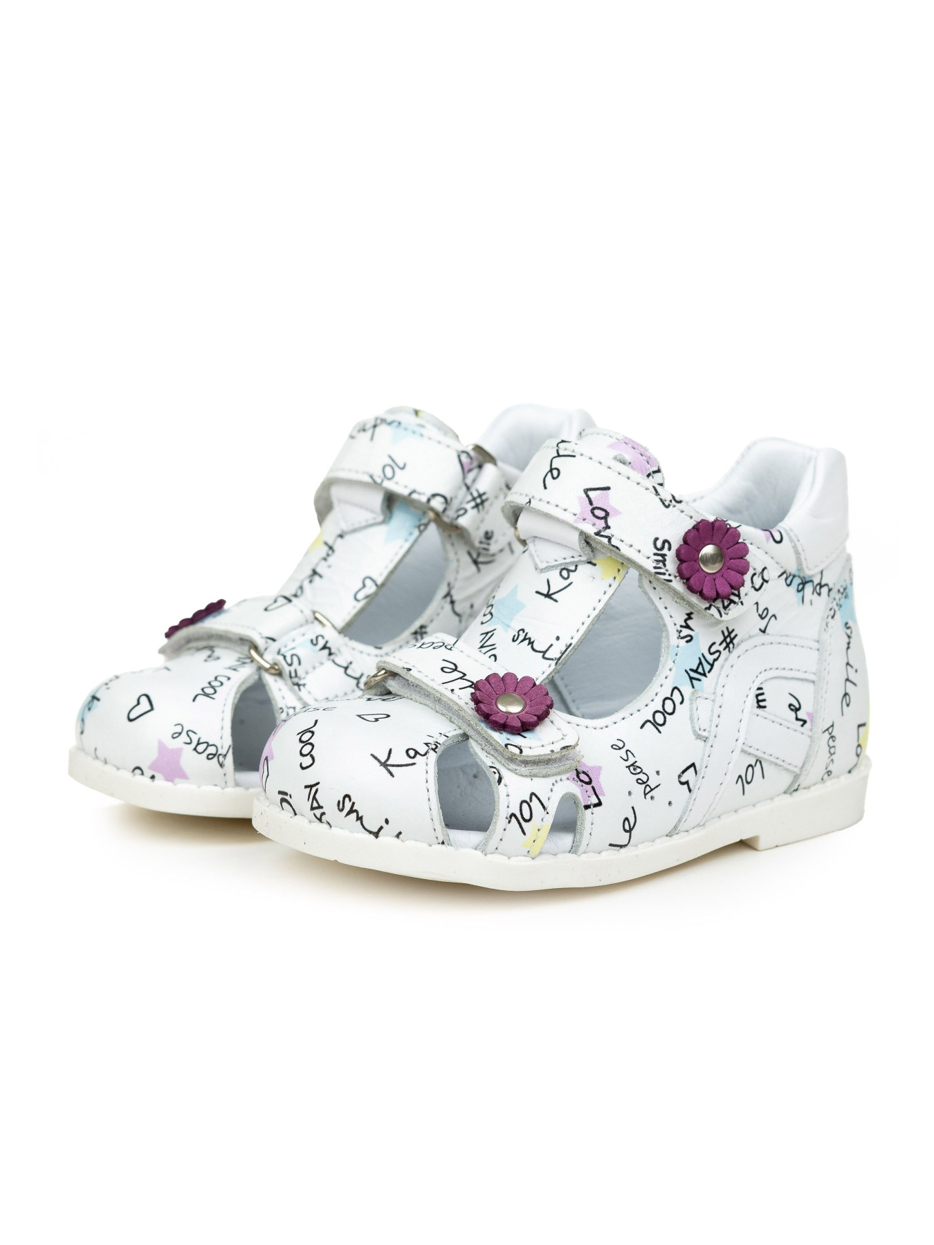 Сандалії Calorie модель 001.0003.IA(3) білі (18-20) Сандалії Calorie модель 001.0003.IA(3) білі (18-20) Фото