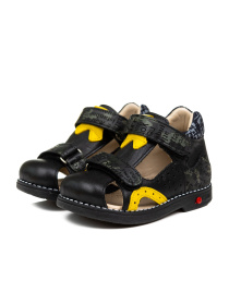 Сандалии Calorie  модель 001.0001.IA(1) чорні (18-20) Фото