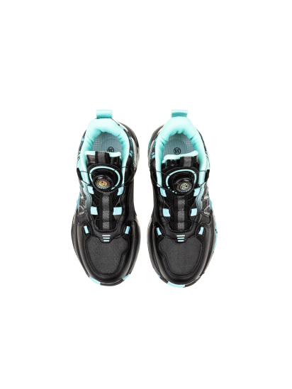 Кросівки Calorie  модель C33225 чорно-бірюзові (32-37) — фото 3 - INTERTOP