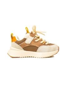 Кросівки повсякденні Calorie модель XLF-221 беж-шамуа (22-25) Кросівки повсякденні Calorie модель XLF-221 беж-шамуа (22-25) Фото