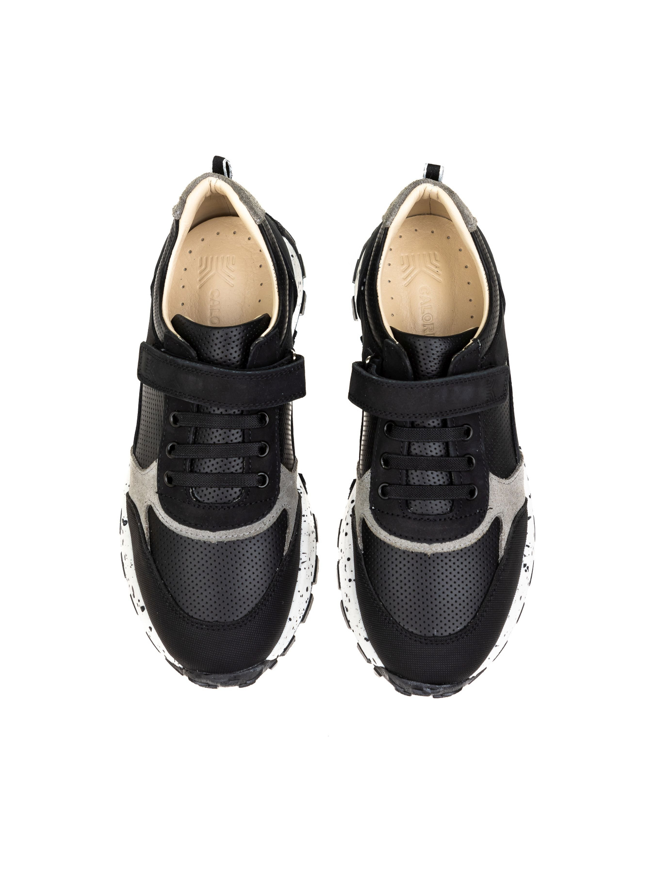 Кроссовки Calorie  модель 0063(05) чорні (31-36) Фото