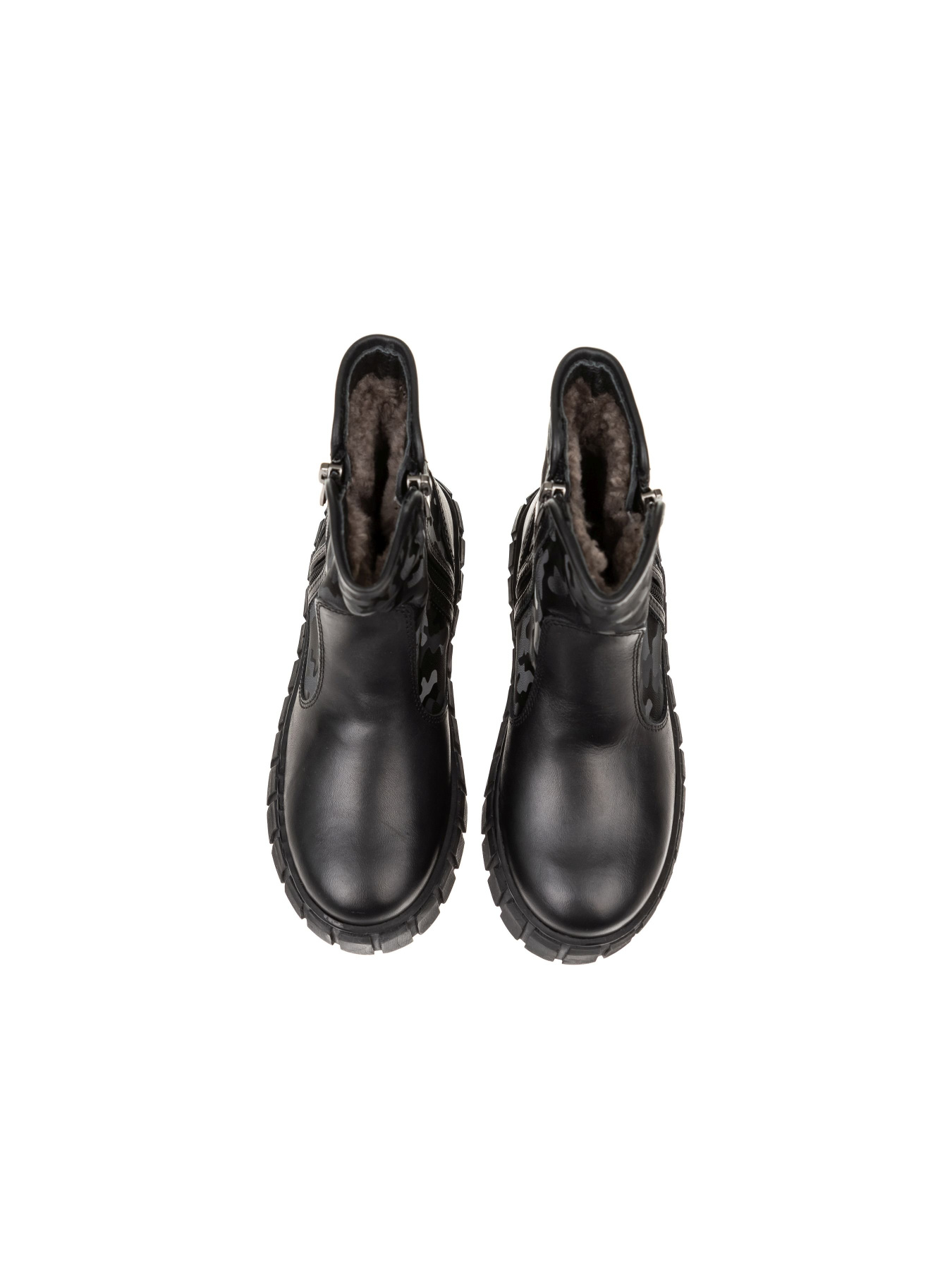 Ботинки Calorie  модель 2025(01) чорні камінці (31-36) Фото