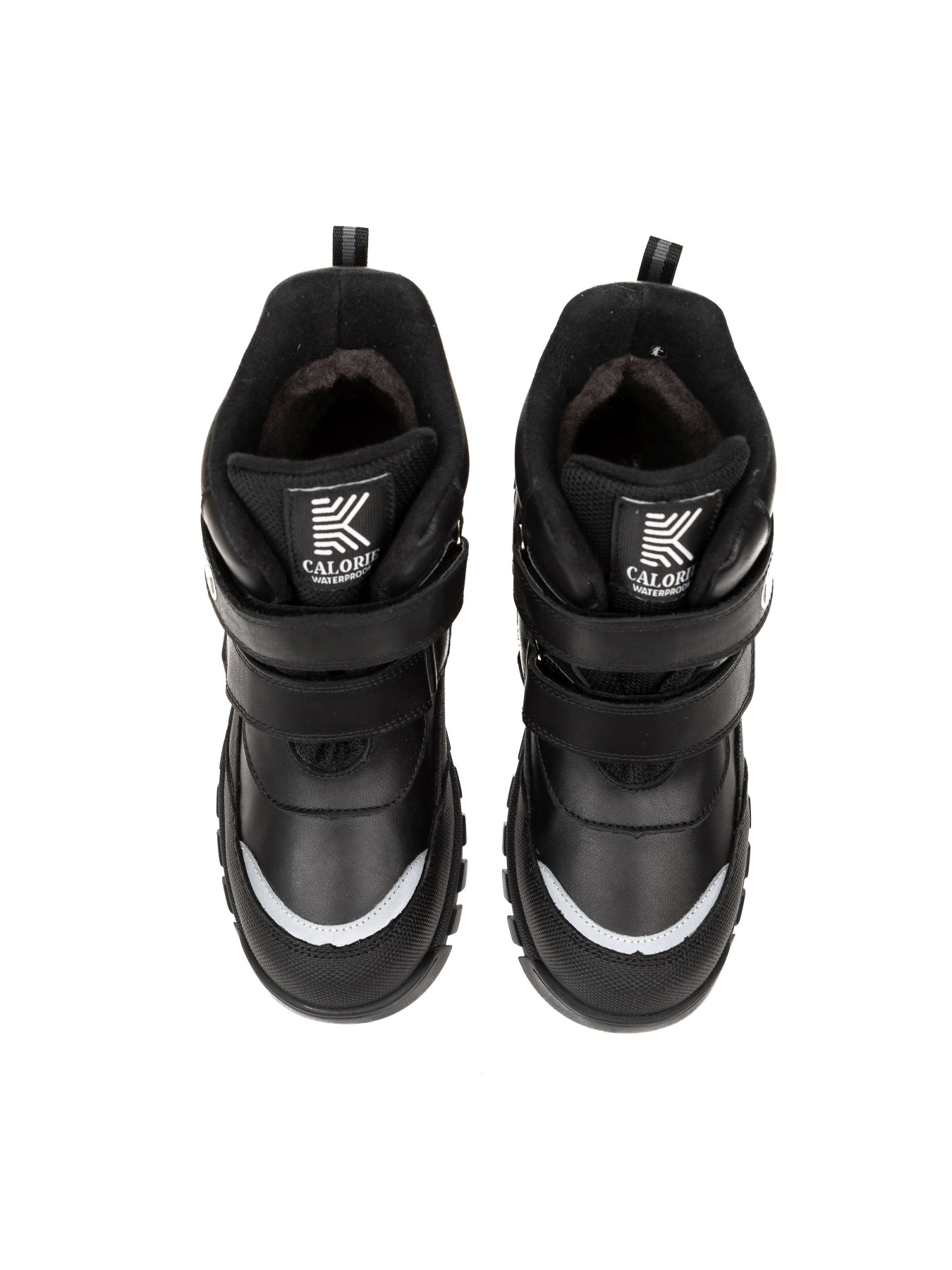 Ботинки Calorie  модель 5008-97 чорні шкіра (26-30) Фото