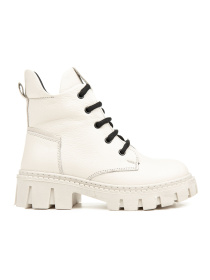 Ботинки Calorie  модель 914(14) бежеві шкіряні (31-36) Фото