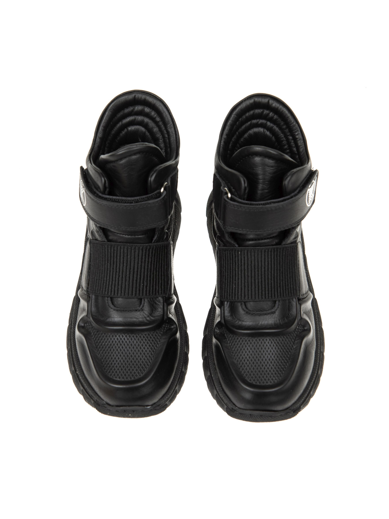 Ботинки Calorie  модель 860(01) чорні шкіряні (31-36) Фото