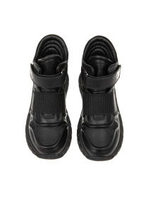 Ботинки Calorie  модель 860(01) чорні шкіряні (31-36) Фото