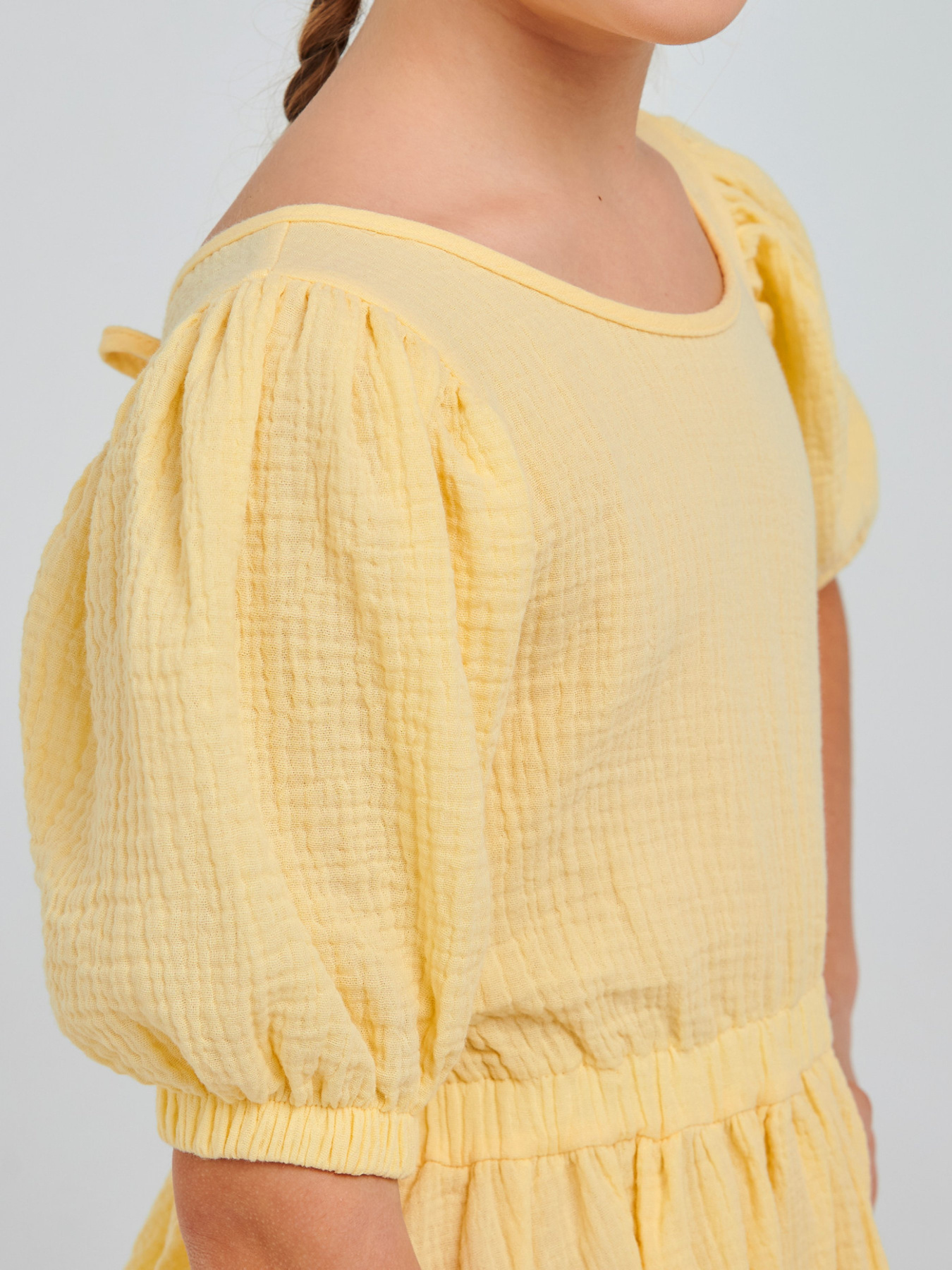 Платье мини SMIL модель smil_120384-limonnyj Фото