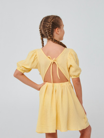 Платье мини SMIL модель smil_120384-limonnyj Фото