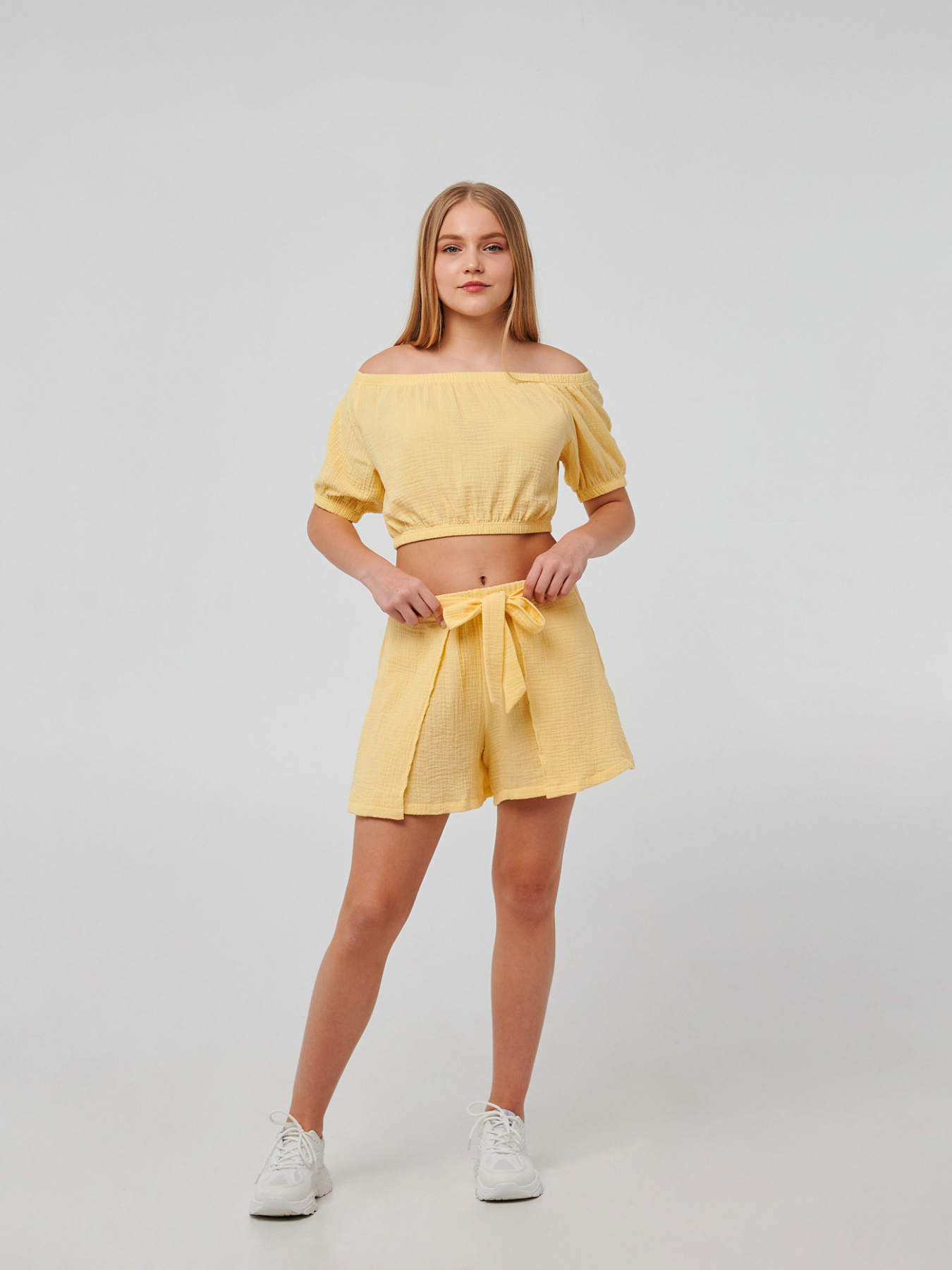 Шорты SMIL модель smil_112433-limonnyj Фото