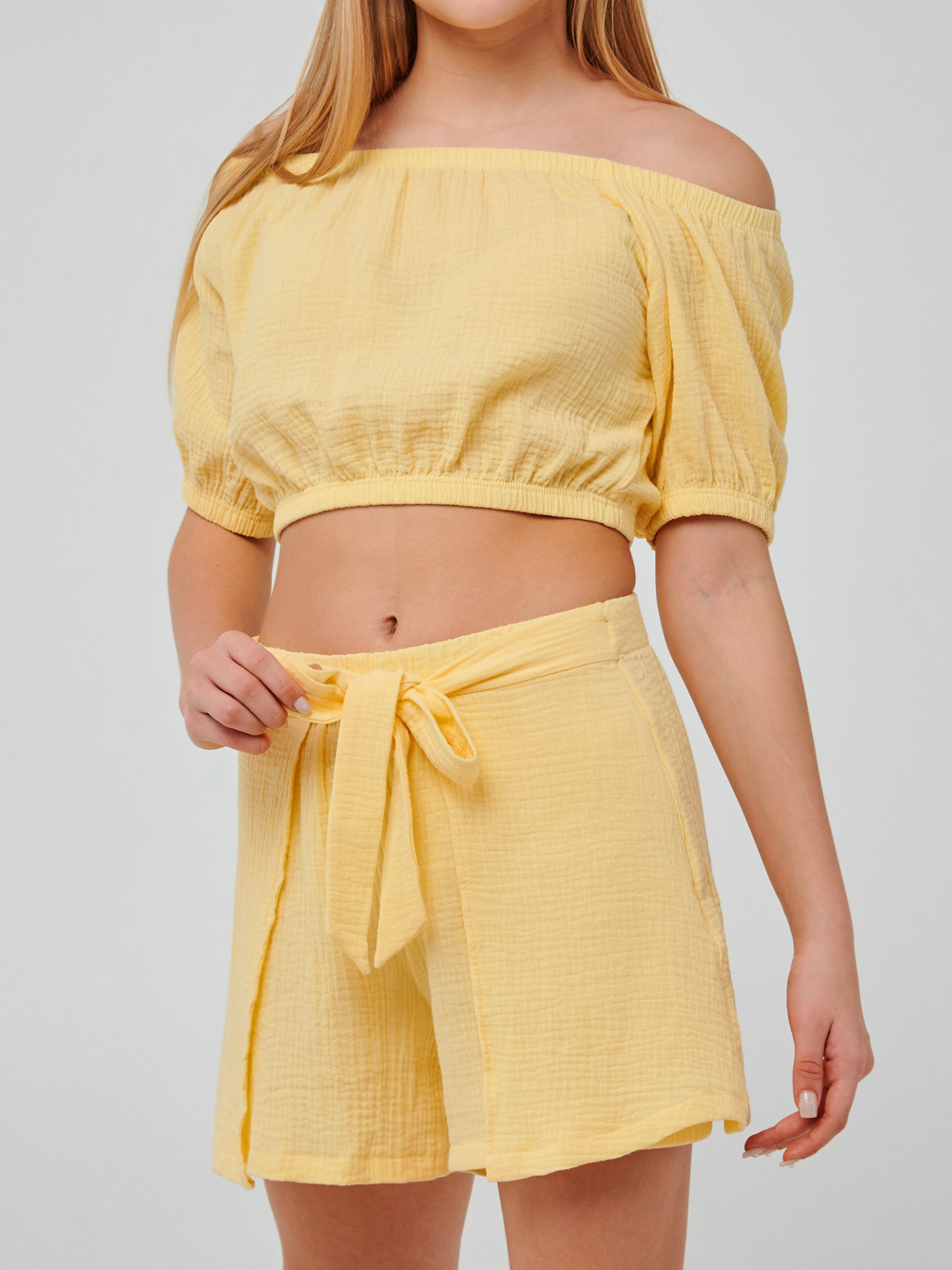 Шорты SMIL модель smil_112433-limonnyj Фото