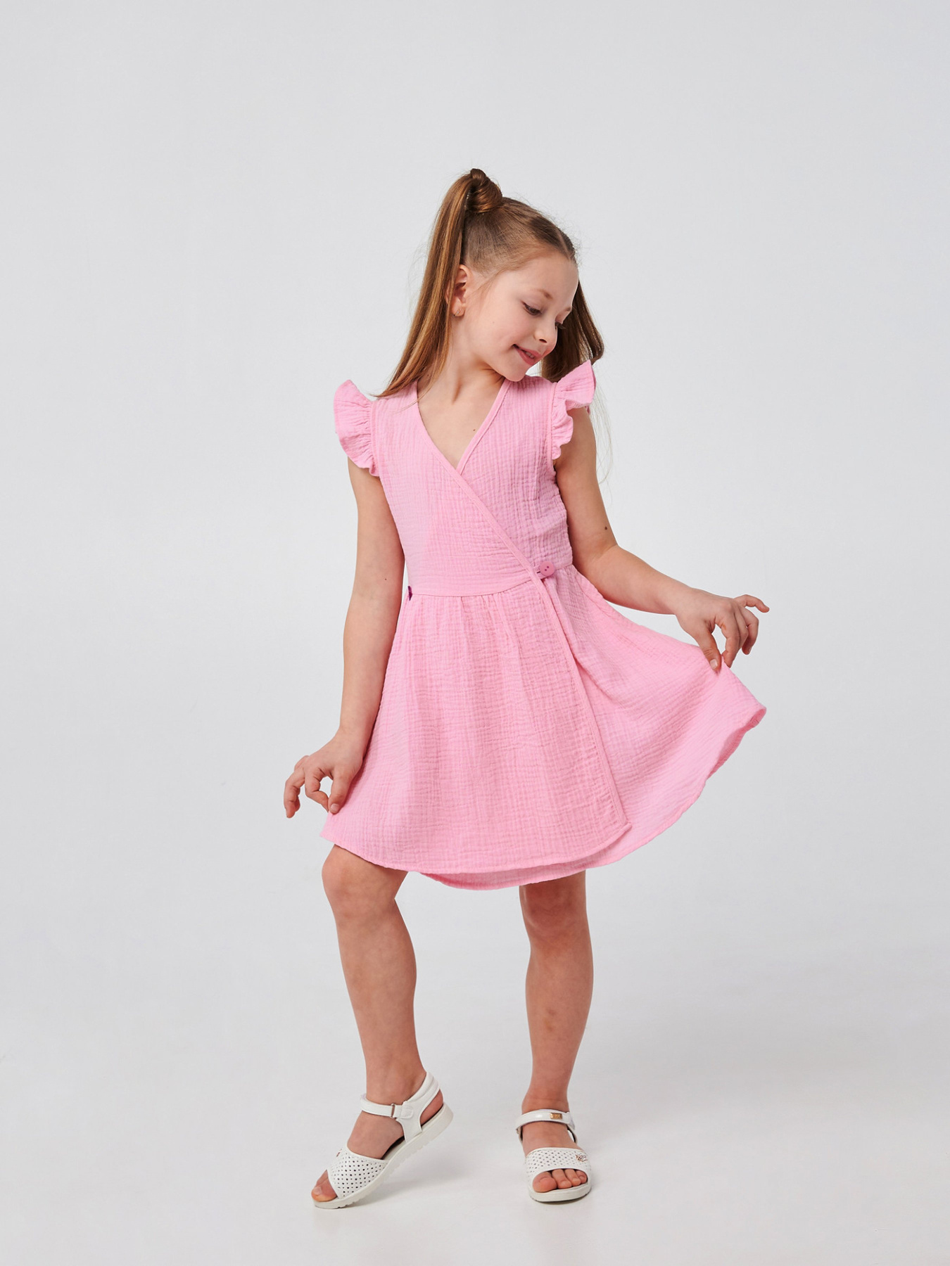 Платье мини SMIL модель smil_120381-rozovyj Фото