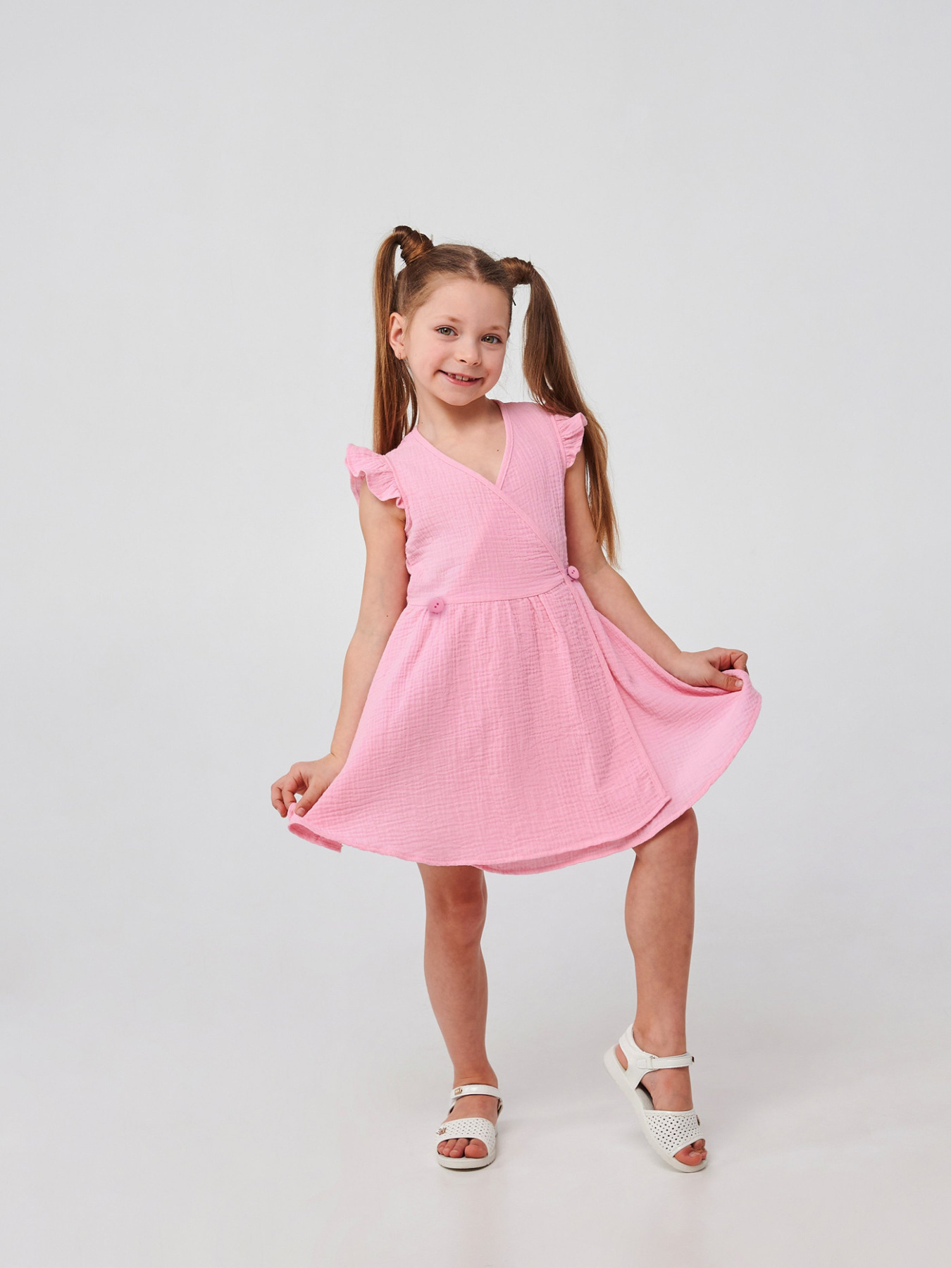 Платье мини SMIL модель smil_120381-rozovyj Фото