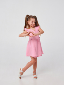 Платье мини SMIL модель smil_120381-rozovyj Платье мини SMIL модель smil_120381-rozovyj Фото