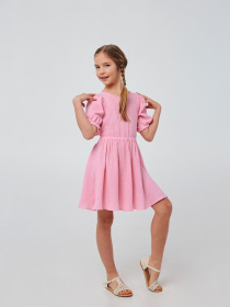 Платье мини SMIL модель smil_120384-rozovyj Фото