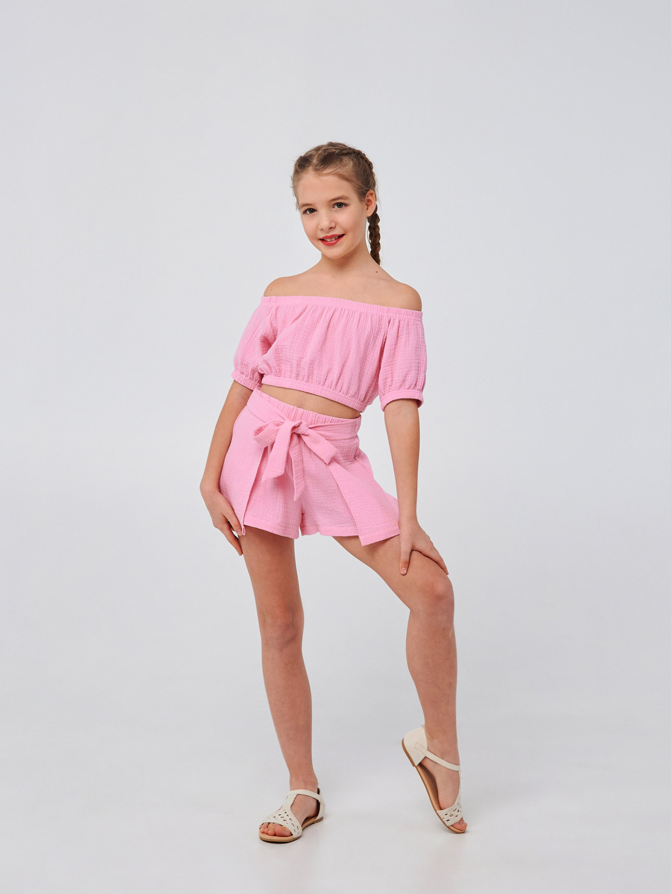 Шорты SMIL модель smil_112432-rozovyj Фото