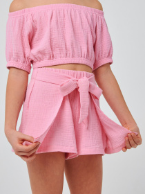 Повседневные шорты SMIL модель smil_112432-rozovyj Фото