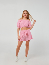 Повседневные шорты SMIL модель smil_112433-rozovyj Фото