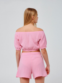 Повседневные шорты SMIL модель smil_112433-rozovyj Фото