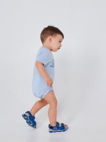 Боді для немовлят SMIL модель smil_102507-goluboj Фото