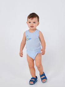 Боди для младенцев SMIL модель smil_102508-goluboj Фото