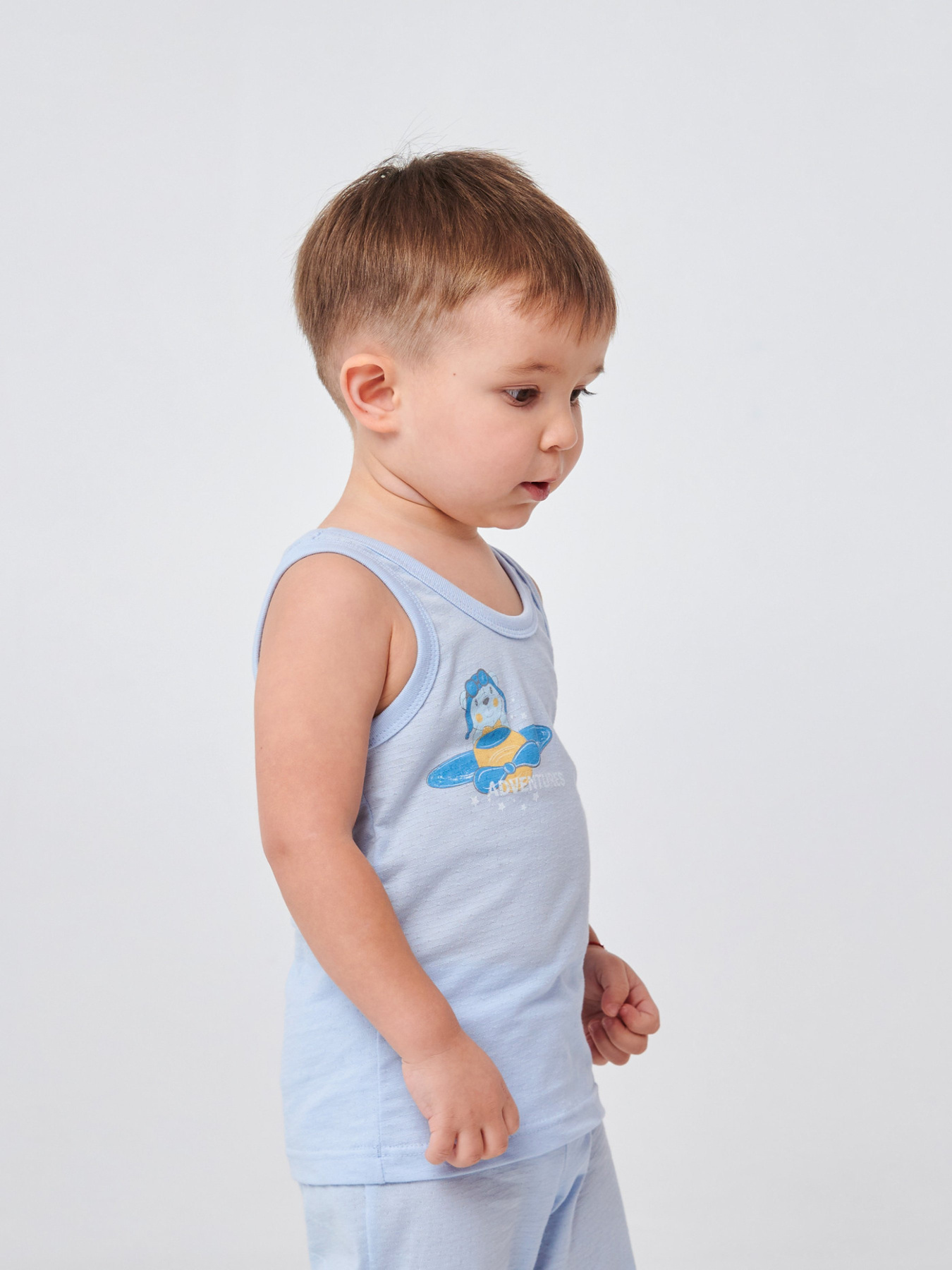 Майка SMIL модель smil_110764-goluboj Фото