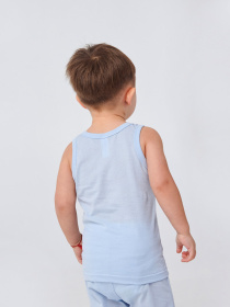 Майка SMIL модель smil_110764-goluboj Майка SMIL модель smil_110764-goluboj Фото