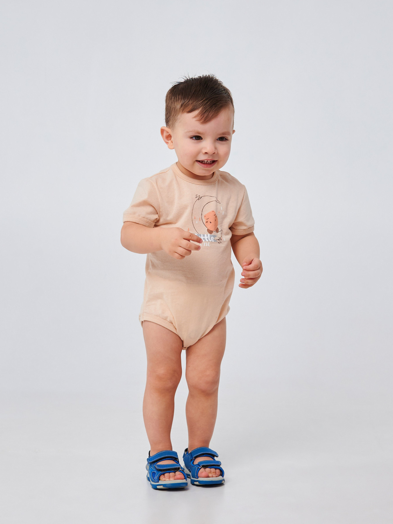 Боді для немовлят SMIL модель smil_102507-vanilnyj Фото