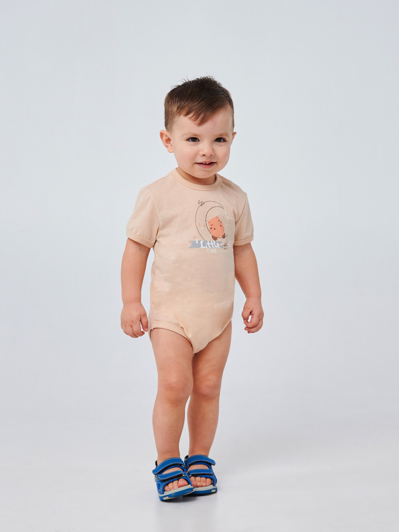 Боді для немовлят SMIL модель smil_102507-vanilnyj Фото