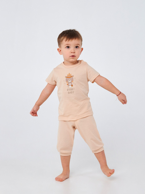 Пижама SMIL модель smil_104837-vanilnyj Фото