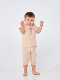 Піжама SMIL модель smil_104837-vanilnyj Піжама SMIL модель smil_104837-vanilnyj Фото