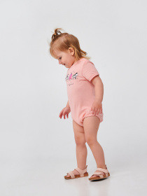 Боді для немовлят SMIL модель smil_102507-rozovyj-persik Фото