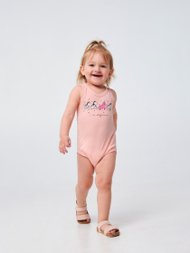Боди для младенцев SMIL модель smil_102508-rozovyj-persik Фото