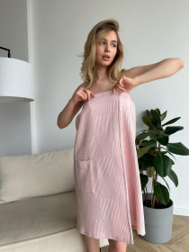 Жіноче парео Мозаїка пудра Cosy модель 7101 Фото