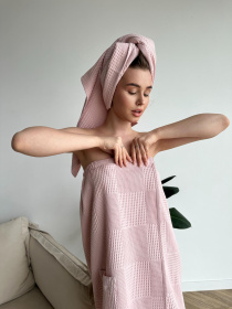 Жіночий подарунковий набір Мозаїка пудра Cosy модель Set7101021 Жіночий подарунковий набір Мозаїка пудра Cosy модель Set7101021 Фото