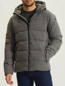 Демісезонна куртка Fred Mello модель FM21W07KD_GREY Фото