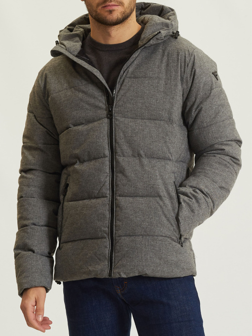 Куртки и дубленки Fred Mello модель FM21W07KD_GREY Фото